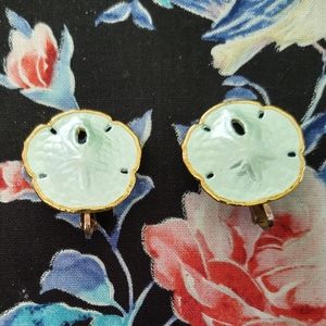 Vintage clip on earrings